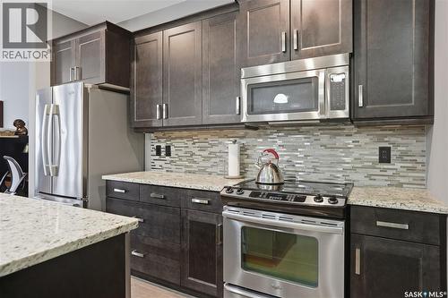104 4891 Trinity Lane, Regina, SK - Indoor Photo Showing Kitchen With Upgraded Kitchen