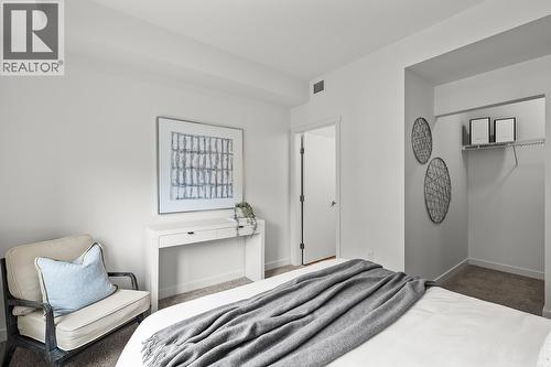 Primary Bedroom. Photos may be of a similar home in the community. - 1111 Frost Road Unit# 202, Kelowna, BC - Indoor Photo Showing Bedroom