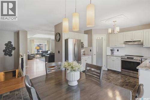 227 Brightwater Way, Saskatoon, SK - Indoor Photo Showing Kitchen With Stainless Steel Kitchen
