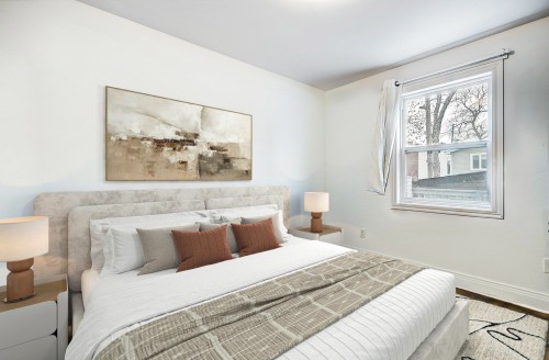 Chambre à coucher - 7030  - 7030A Rue Lacroix, Montréal (Le Sud-Ouest), QC - Indoor Photo Showing Bedroom