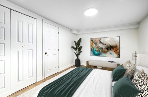 Chambre à coucher - 7030  - 7030A Rue Lacroix, Montréal (Le Sud-Ouest), QC - Indoor Photo Showing Bedroom