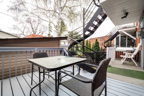 Terrasse - 7030  - 7030A Rue Lacroix, Montréal (Le Sud-Ouest), QC - Outdoor With Deck Patio Veranda With Exterior