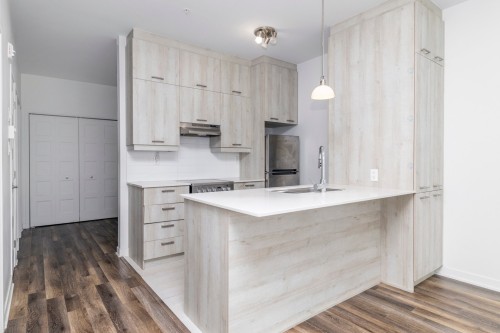 Cuisine - 806-740 Av. Victoria, Saint-Lambert, QC - Indoor Photo Showing Kitchen With Upgraded Kitchen