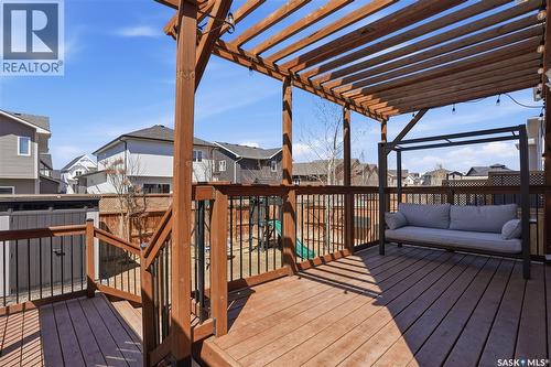 331 Underhill Bend, Saskatoon, SK - Outdoor With Deck Patio Veranda With Exterior