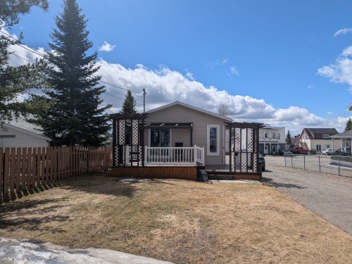 Face arrière - 781 Av. Létourneau, Amos, QC - Outdoor With Deck Patio Veranda