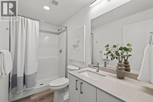 Primary Ensuite. Photos may be of a similar home in the community. - 1057 Frost Road Unit# 418, Kelowna, BC - Indoor Photo Showing Bathroom