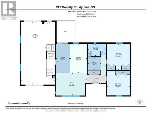 Floor Plan - 222 Caverly Road S, Aylmer, ON - Other