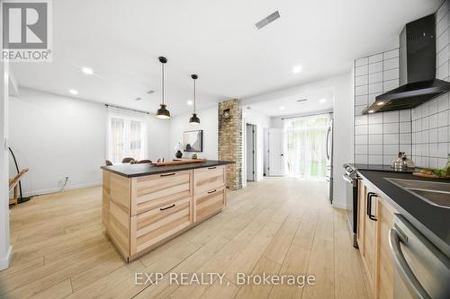 200 Madison Avenue S, Kitchener, ON - Indoor Photo Showing Kitchen With Double Sink With Upgraded Kitchen