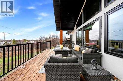 221 Alfred Crescent, Saskatchewan Beach, SK - Outdoor With Deck Patio Veranda With Exterior