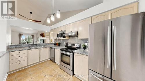 111 - 55 Bristol Road E, Mississauga, ON - Indoor Photo Showing Kitchen With Stainless Steel Kitchen With Upgraded Kitchen