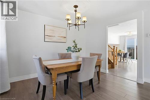 484 Hunterswood Court, Waterloo, ON - Indoor Photo Showing Dining Room