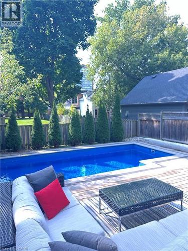 518 Hager Avenue, Burlington, ON - Outdoor With In Ground Pool With Backyard