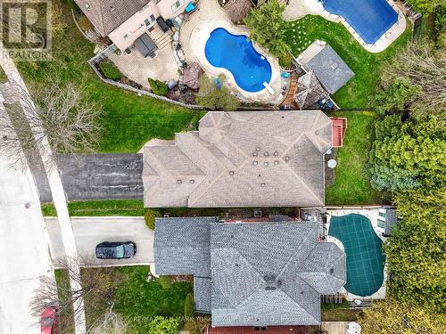 801 Surin Court, Newmarket, ON - Outdoor With In Ground Pool With View