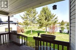Back Covered Porch with Pond Views - 
