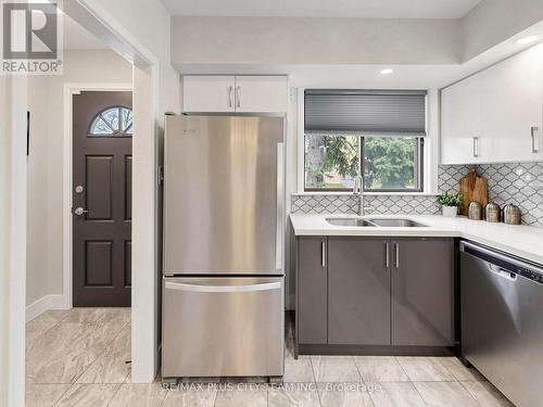 260 Renforth Drive, Toronto, ON - Indoor Photo Showing Kitchen With Double Sink