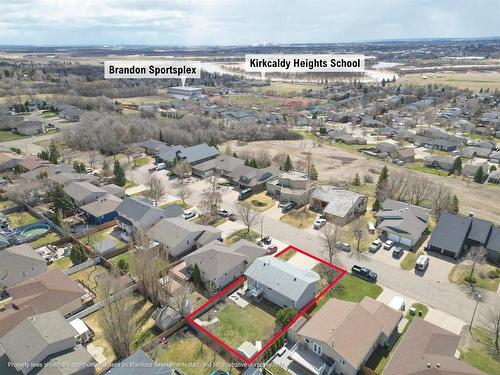 151 Daly Crescent, Brandon, MB - Outdoor With View