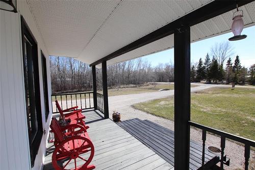 Front Veranda - 156 Cottage Road, Steep Rock, MB - Outdoor With Exterior