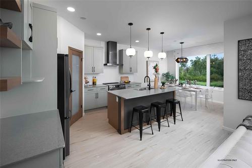 153 Gardner Trail, West St Paul, MB - Indoor Photo Showing Kitchen With Upgraded Kitchen