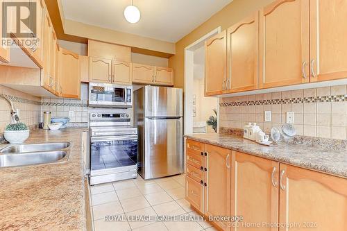 48 Thorp Crescent, Ajax, ON - Indoor Photo Showing Kitchen With Stainless Steel Kitchen With Double Sink