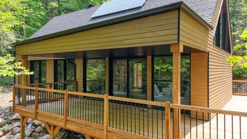 Extérieur - 3590 Lac-Des-Écorces, Barkmere, QC - Outdoor With Deck Patio Veranda With Exterior