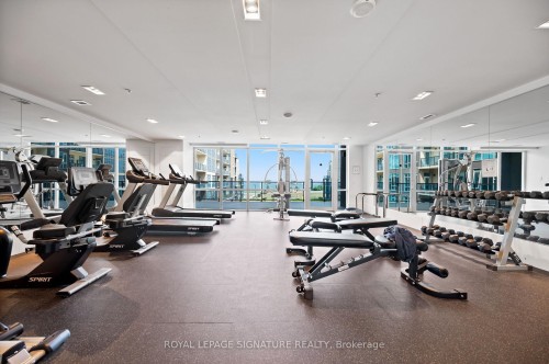 630-16 Concord Place, Grimsby, ON - Indoor Photo Showing Gym Room