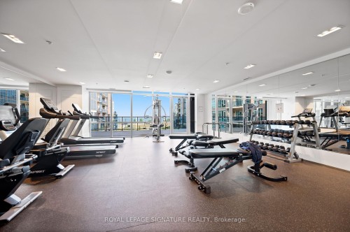 630-16 Concord Place, Grimsby, ON - Indoor Photo Showing Gym Room