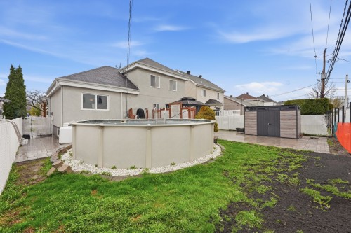 Cour - 960 Rue Basile-Routhier, Repentigny (Repentigny), QC - Outdoor With Above Ground Pool