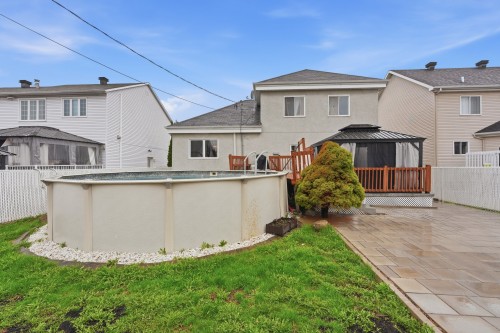 Cour - 960 Rue Basile-Routhier, Repentigny (Repentigny), QC - Outdoor With Above Ground Pool With Exterior