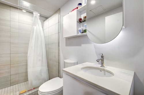 Salle de bains - 1602-2300 Rue Tupper, Montréal (Ville-Marie), QC - Indoor Photo Showing Bathroom