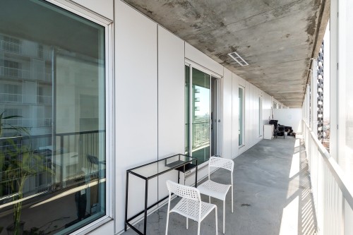 Balcon - 1602-2300 Rue Tupper, Montréal (Ville-Marie), QC -  With Exterior
