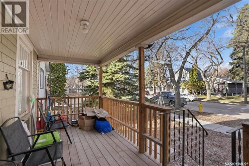 719 I Avenue S, Saskatoon, SK - Outdoor With Deck Patio Veranda With Exterior