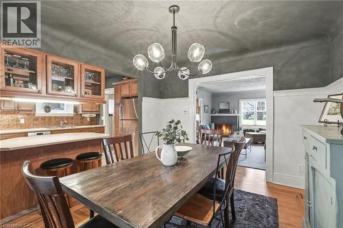 186 Dromore Crescent, Hamilton, ON - Indoor Photo Showing Dining Room