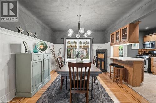186 Dromore Crescent, Hamilton, ON - Indoor Photo Showing Dining Room