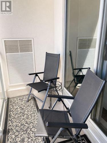 Balcony off of living room. - 604 - 118 West Street, Port Colborne (Sugarloaf), ON - 