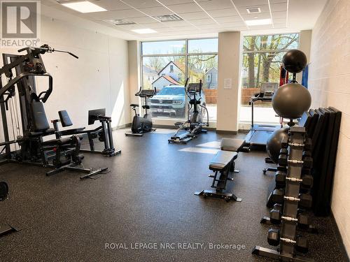 Main floor gym. - 604 - 118 West Street, Port Colborne (Sugarloaf), ON - Indoor Photo Showing Gym Room