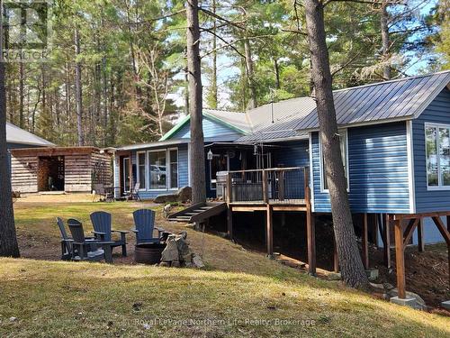 170 Talon Lake Road, Calvin, ON - Outdoor With Deck Patio Veranda