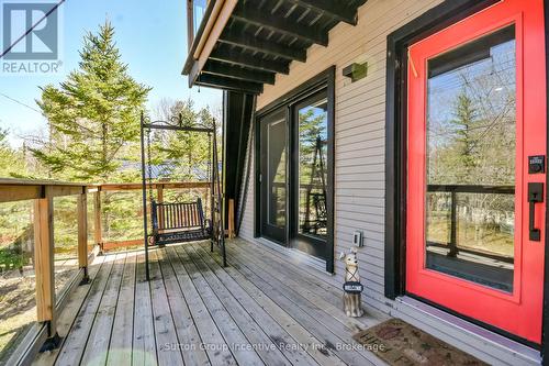 Beach House - Entrance - 203 Park Road, Tiny, ON - Outdoor With Deck Patio Veranda With Exterior