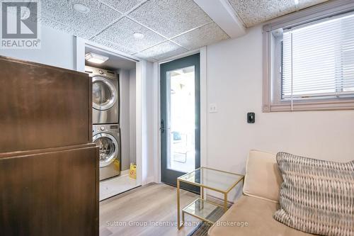 Beach House - Lower Level - Laundry & Walkout - 203 Park Road, Tiny, ON - Indoor Photo Showing Laundry Room
