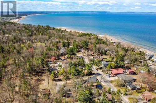 203 Park Road Overhead to Woodland Beach - 203 Park Road, Tiny, ON - Outdoor With Body Of Water With View