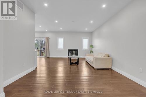 30 Bellehumeur Road, Tiny, ON - Indoor Photo Showing Living Room With Fireplace