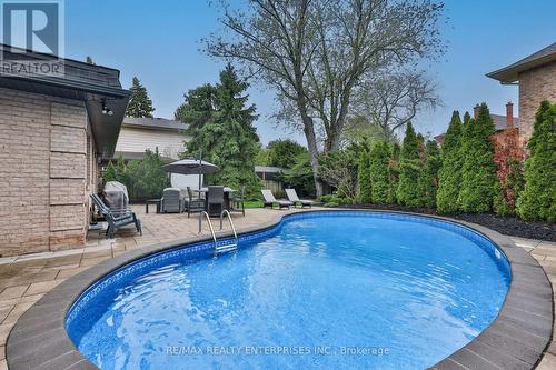 1115 Talka Court, Mississauga, ON - Outdoor With In Ground Pool With Deck Patio Veranda With Backyard