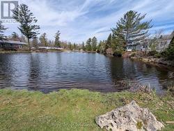 View across the pond to the home - 