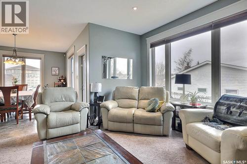225 Willow Ridge Drive, Pilot Butte, SK - Indoor Photo Showing Living Room