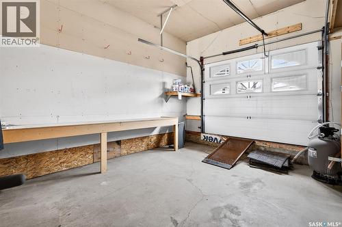 16 Flax Road, Moose Jaw, SK - Indoor Photo Showing Garage