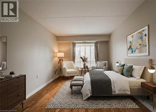 405 Erb Street W Unit# 507, Waterloo, ON - Indoor Photo Showing Bedroom