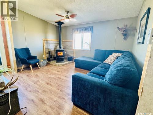 Reiss Acreage, Vibank, SK - Indoor Photo Showing Living Room With Fireplace