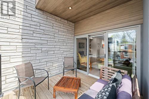 91 Hamilton Avenue N, Ottawa, ON - Outdoor With Deck Patio Veranda With Exterior