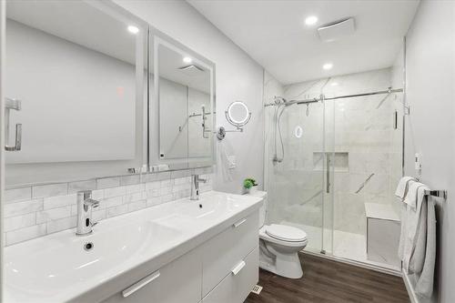 Newly re done bathroom - 19 Hunter Crescent, Pinawa, MB - Indoor Photo Showing Bathroom
