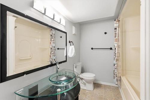 Basement bathroom - 19 Hunter Crescent, Pinawa, MB - Indoor Photo Showing Bathroom