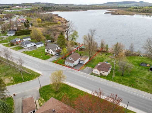 Photo aérienne - 200 Rue Water, Danville, QC - Outdoor With Body Of Water With View